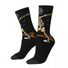 Chaussettes Tête de Mort Squelette Danse Macabre