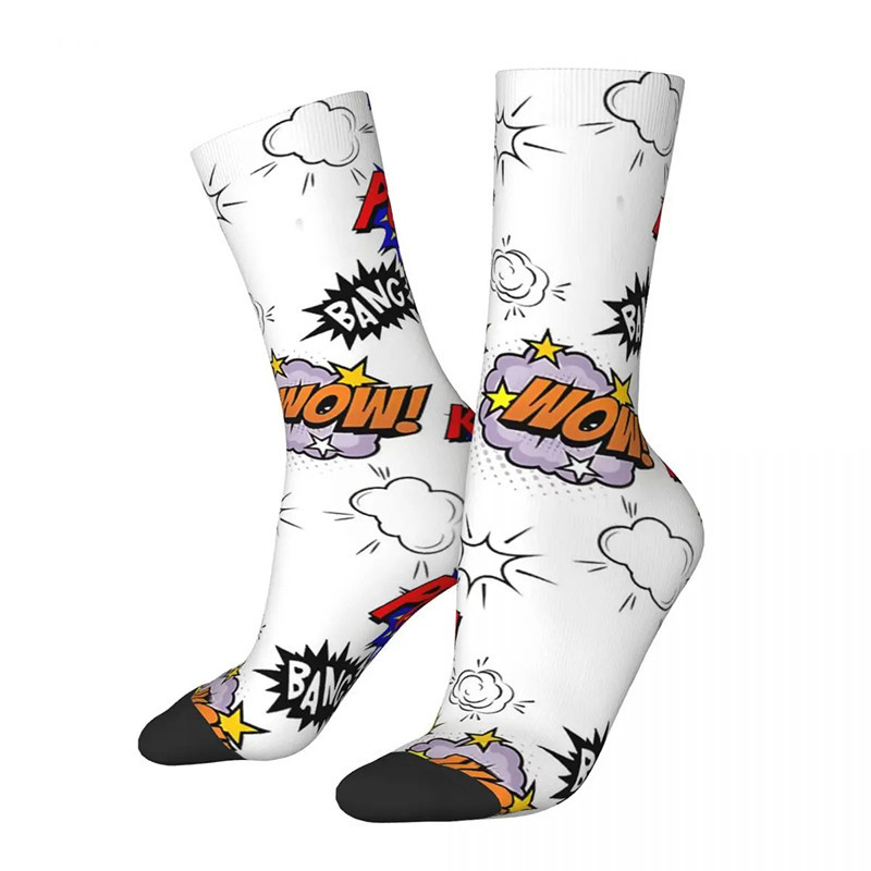 Chaussettes Skate Explosion Pop Art