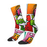 Chaussettes Skate Pop Art BD Dynamique