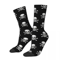 Dimensiosn chaussettes tête de mort skull and bones