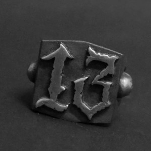 Magnifique Bague Numéro 13 Porte-bonheur