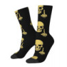 Dimensions  Chaussette skeleton doigt d'honneur