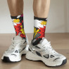 Magnifiques Chaussettes Skate  Bang Pop Art