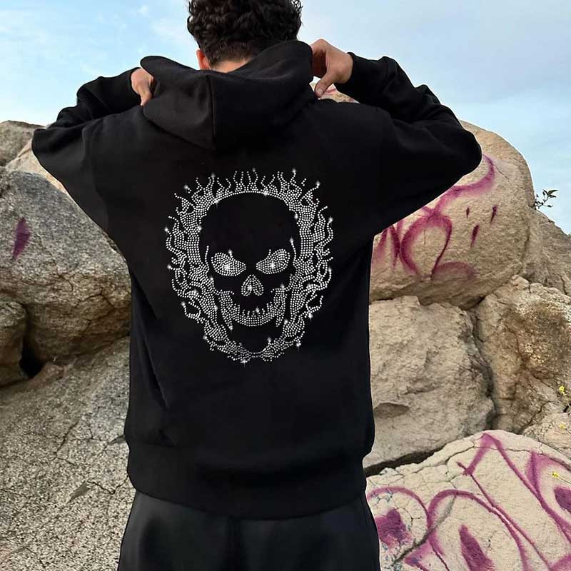 Sweatshirt Tête de Mort Garde de l'Ombre