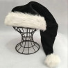 Vue complète du Bonnet Noël Gothique Noir