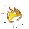 Dimensions de la Bague Flamme Ardente