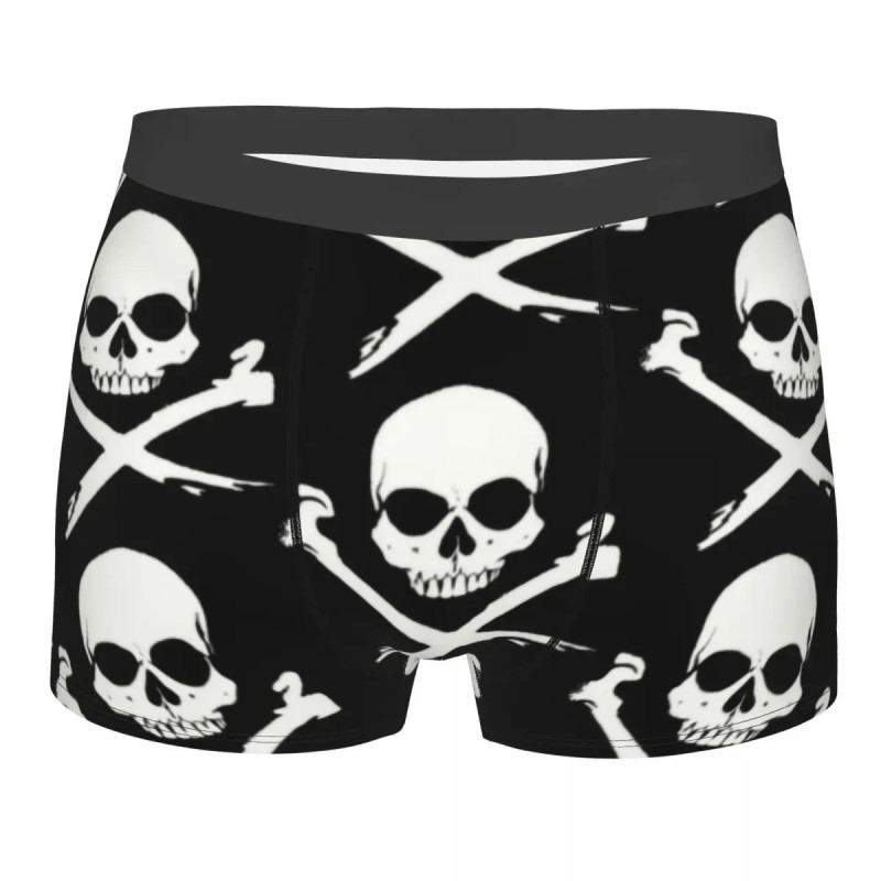 Short tête de mort Pirate Crâne Skull Pirates