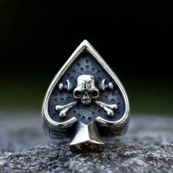 Bague métal Ace of Spade