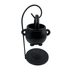 Détails du Pot en fomre chaudron de sorcière Brûleur d'huiles essentielles