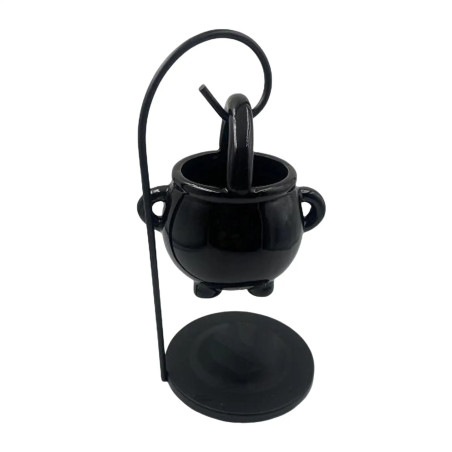 Détails du Pot en fomre chaudron de sorcière Brûleur d'huiles essentielles