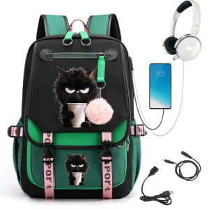 Model 2 Sac à dos Gothic Chic Rigolo Chat Grognon