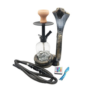 Magnifique Chicha Squelette Cobra Spectral