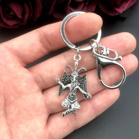 Porte-clés Gothique Baphomet modèle 2