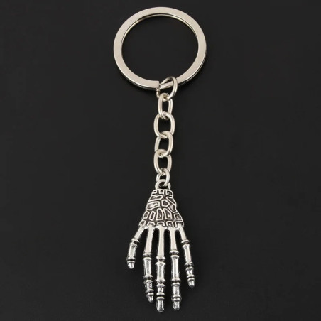 Porte-clés Gothique Main Squeletique