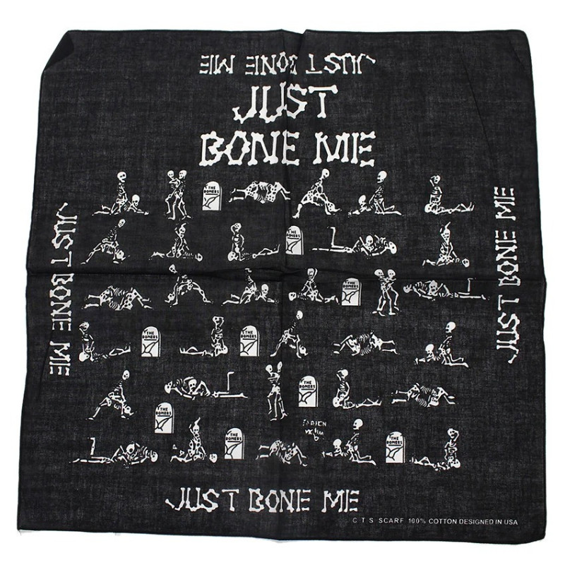 Bandana Tête de Mort Humour Macabre