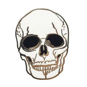 Avant Pins Tête de Mort "Simplicité Macabre"