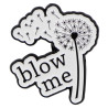 Avant Pins Tête de Mort "Blow Me"