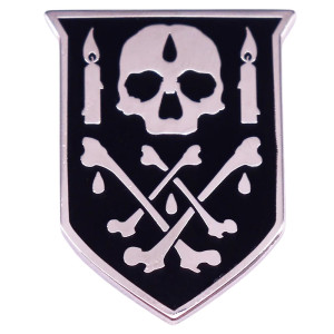Pins Tête de Mort "Bouclier de l'Ombre"