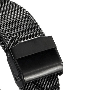 Détails arrière Montre Tête de Mort Mexicaine à Quartz pour Homme barecelet cuir braclet Metal