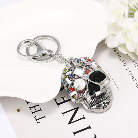 Porte-clés girly strass