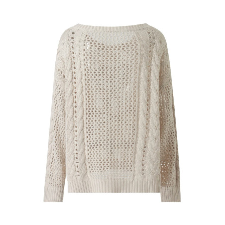 Vue arrière Pull Tête de Mort Tricot Gothique Décontracté