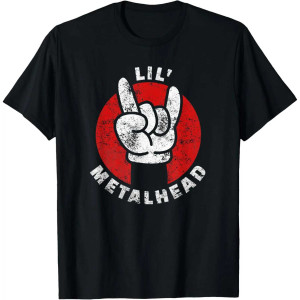 T-shirt Rock 'Lil' Metalhead'