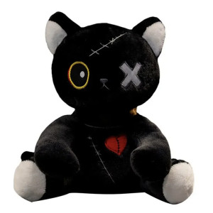 Peluche Gothique Dark Ourson - couleur - noir