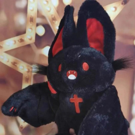 Vue face de al Peluche Chauve-Souris Petit Démon Goth