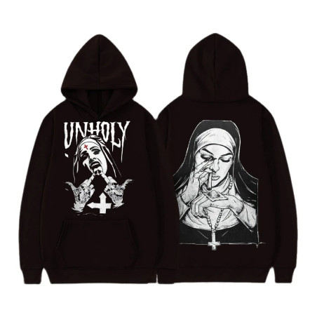 Sweatshirt Foi et Rébellion ou l'Anti-Sacré Provocateur