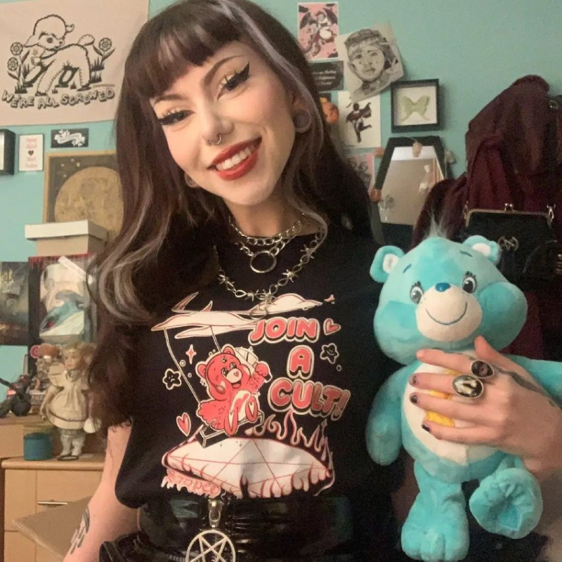 T-shirt Gothique Join a Cult