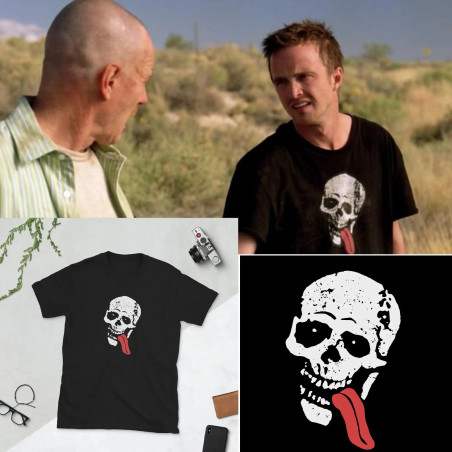 T-shirt Tête de Mort 'Breaking Bad Style'