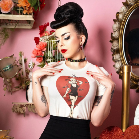 T-shirt Gothique Cible Fatale