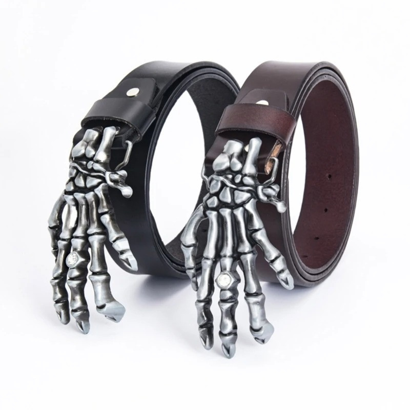 Ceinture Tête de Mort Emprise Squeletique