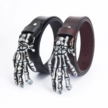 Ceinture Tête de Mort Emprise Squeletique