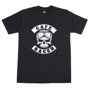 T-shirt Tête de Mort Café Racer Spirit