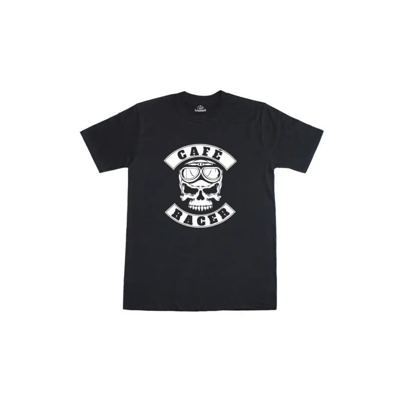 T-shirt Tête de Mort Café Racer Spirit