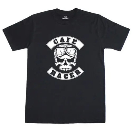 T-shirt Tête de Mort Café Racer Spirit