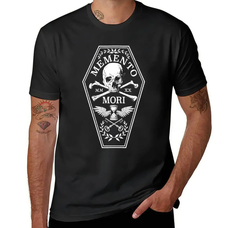 T-shirt Tête de Mort 'Memento Mori'