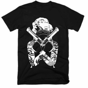 T-shirt Rock Rebelle Tatouée
