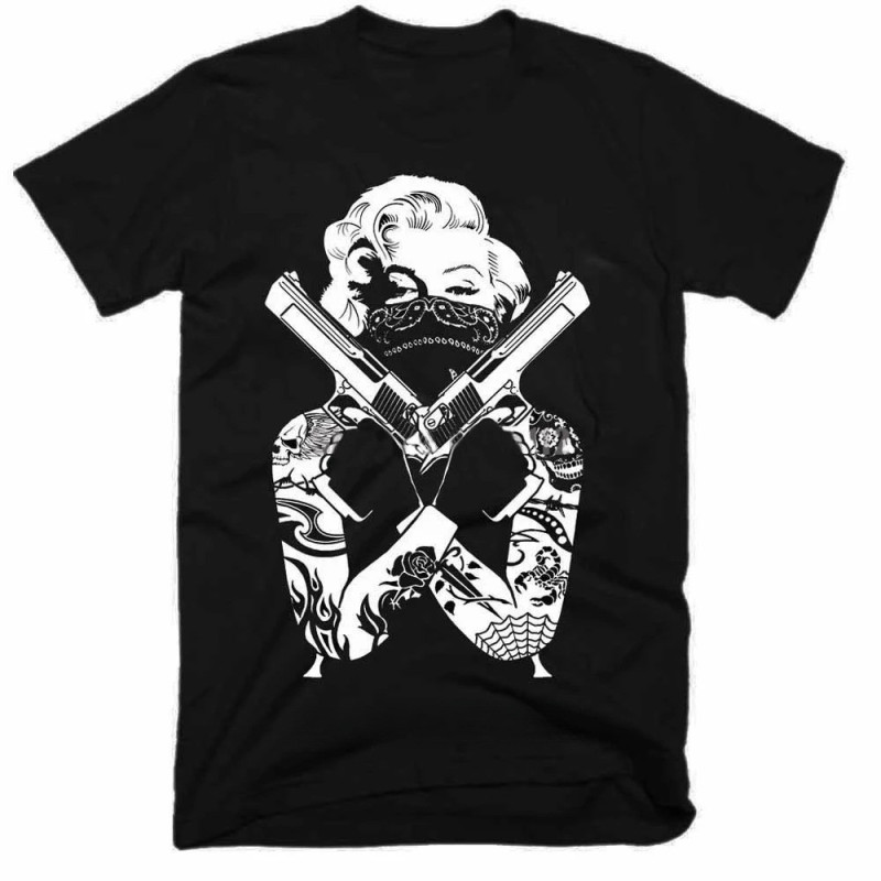 T-shirt Rock Rebelle Tatouée