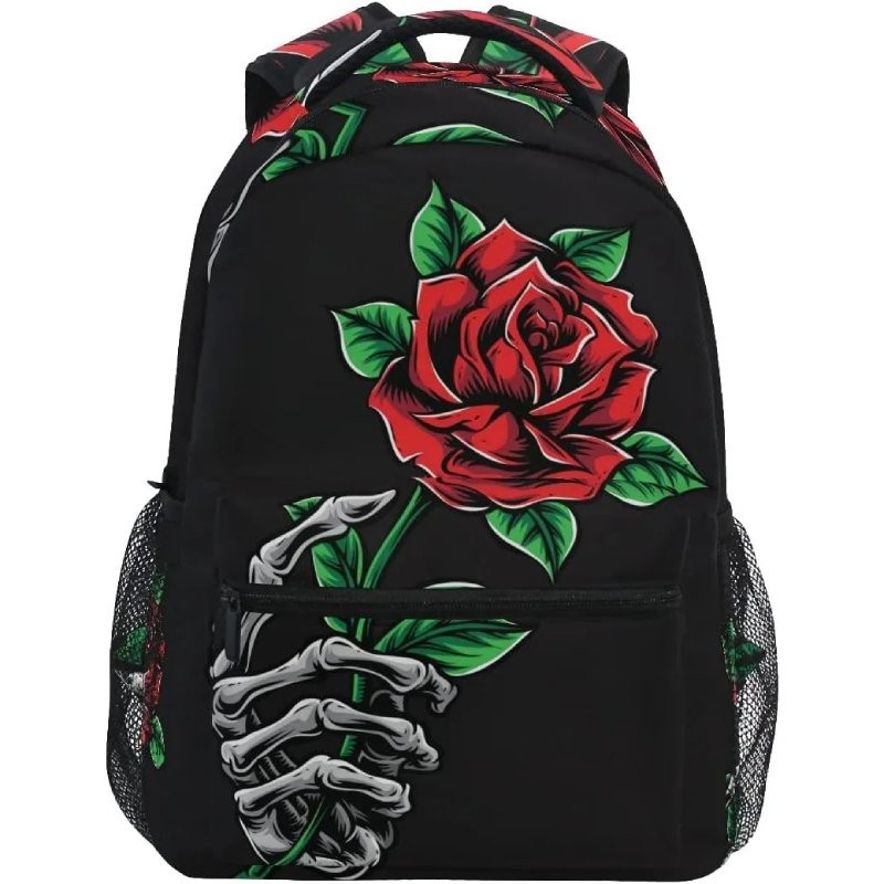 Sac à Dos Rock 'Épine Roses Rouge'