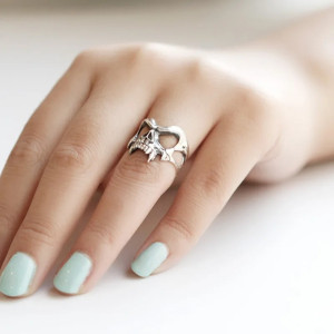Bague Tête de Mort Ombre Féroce