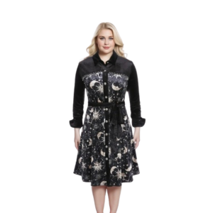 Robe Gothique Solaire Nocturne