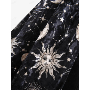 Vue détails Robe Gothique Solaire Nocturne