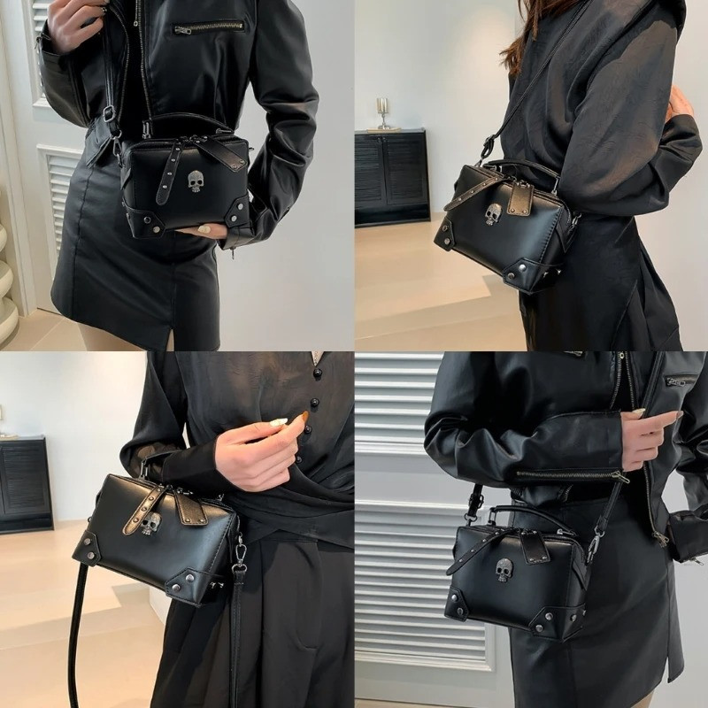 Sac à Main Tête de Mort 'Dark Requiem'