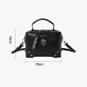 Dimensions du Sac à Main Tête de Mort Dark Requiem