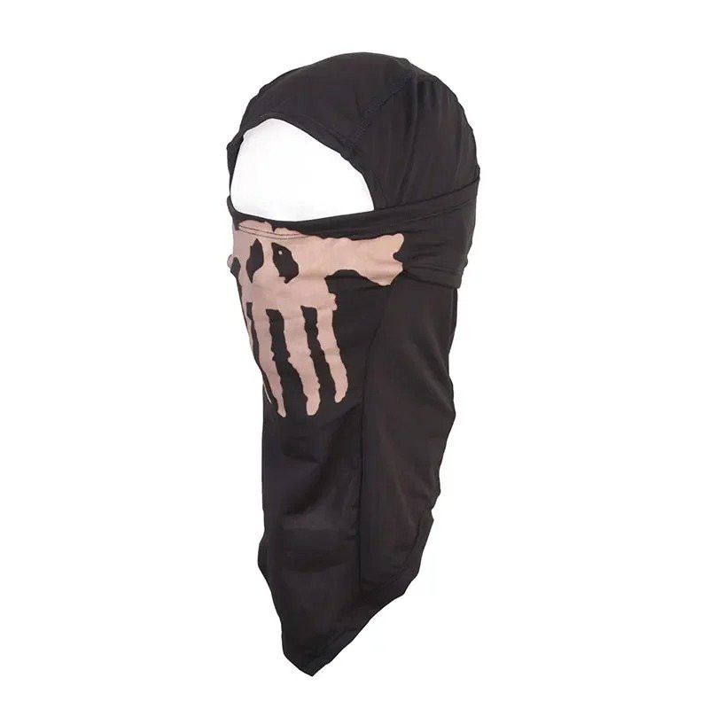 Cagoule Tactique Tête de Mort - Spectre Opérationnel - couleur noir