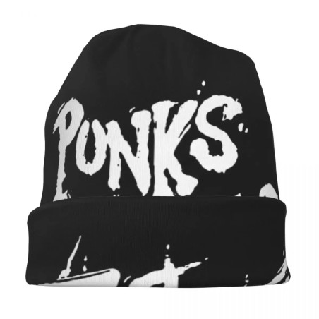 Vue pliée du Bonnet Punk Rock Punks Not Dead