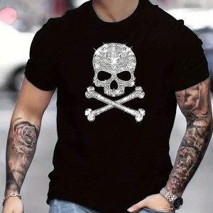 T-shirt Pirate 'Trésor Maudit' - Crâne et Os Croisés !