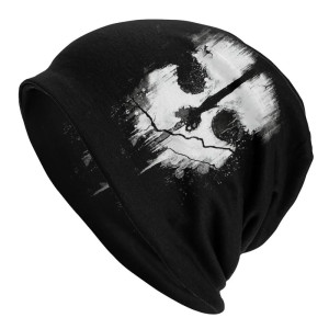 Bonnet Tête de Mort 'Éclaboussure Sombre'